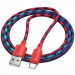 Фото Дата кабель Hoco X116 Meridian USB to Type-C 3A (1m) (Gradient Red Mix) на vchehle.ua