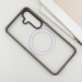 TPU+PC чехол Metal Buttons with Magnetic Safe Colorful для Samsung Galaxy S25 (Серый / Grey) в магазине vchehle.ua