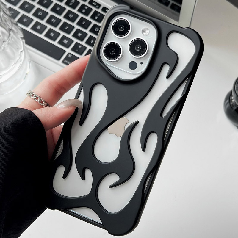 Фото Чехол TPU WinFire для Apple iPhone 14 Pro Max (6.7") (Black) в магазине vchehle.ua