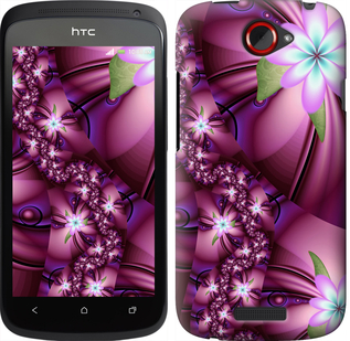 

Чохол Цветочная мозаика для HTC One S z560e 120945