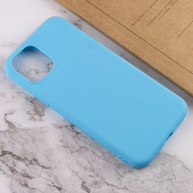 Силіконовий чохол Candy на Apple iPhone 12 Pro Max (6.7") (Блакитний) в магазині vchehle.ua