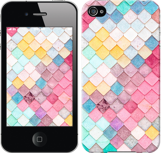 

Чехол Красочная черепица для iPhone 4 334565