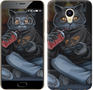 

Чохол gamer cat на Meizu M5 635495