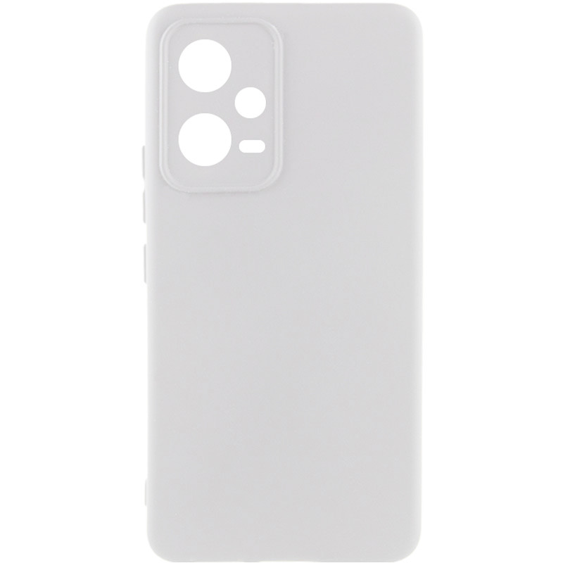 Чехол Silicone Cover Lakshmi Full Camera (AA) для Xiaomi Poco X5 5G / Note 12 5G (Белый / White)