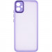 Фото TPU+PC чохол Accent на Samsung Galaxy A05 (White / Purple) на vchehle.ua