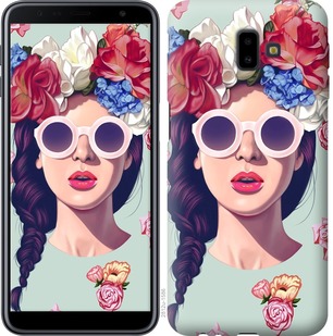 

Чохол Дівчина з квітами на Samsung Galaxy J6 Plus 2018 689912