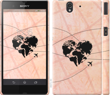 

Чехол Путешествуй для Sony Xperia Z C6602 794895