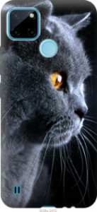 Чехол Красивый кот для Realme C21Y