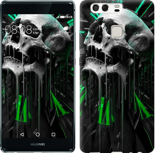 

Чохол Череп-годинник на Huawei P9 352994