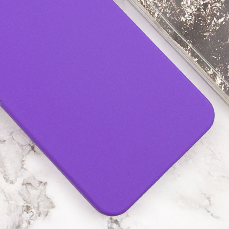 Фото Чехол Silicone Cover Lakshmi Full Camera (AA) для Motorola Moto G84 (Фиолетовый / Purple) на vchehle.ua