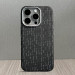 Фото Пластиковая накладка Kevlar with Magnetic Safe для Apple iPhone 15 Pro Max (6.7") (White line) на vchehle.ua