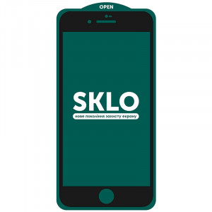 Защитное стекло SKLO 5D (full glue) (тех.пак) для iPhone 7 plus (5.5")
