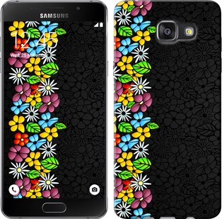 

Чехол цветочный орнамент для Samsung Galaxy A8 (2016) A810 327801