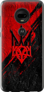 Чехол Герб v4 для Motorola Moto G7