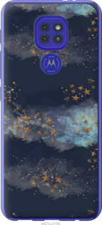

Чохол Ночь золотые звезды для Motorola G9 Play 1406489