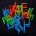 Настільна інтерактивна гра Ummi 301 Balance Chairs (18pcs) (Colorful) в магазині vchehle.ua