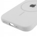 Купити Чохол Silicone Case Full Protective (AA) with Magnetic Safe на Apple iPhone 12 Pro Max (6.7") (Білий / White) на vchehle.ua