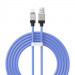 Дата кабель Baseus CoolPlay Series USB to Lightning 2.4A (1m) (CAKW00040) (Blue)