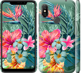 

Чохол Тропічні квіти v1 на Xiaomi Redmi Note 6 Pro 845132