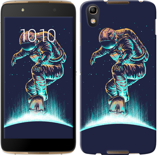 

Чехол Космонавт на скейтборде для Alcatel idol 4 591605