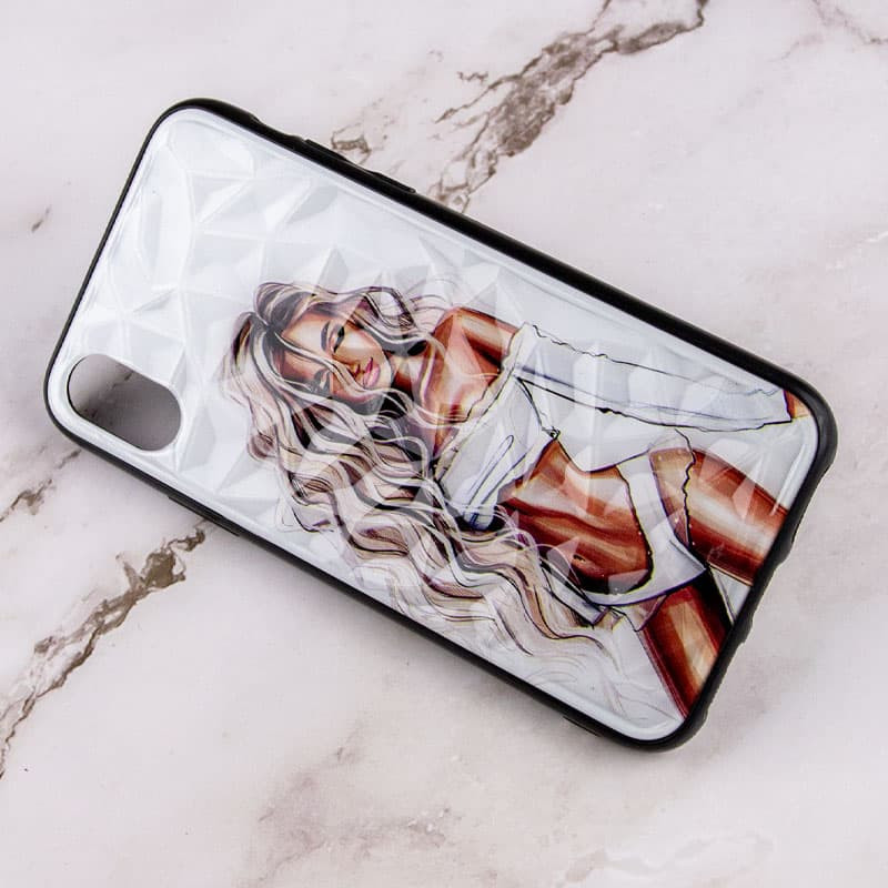 Фото TPU+PC чохол Prisma Ladies на Apple iPhone XR (6.1") (White) на vchehle.ua