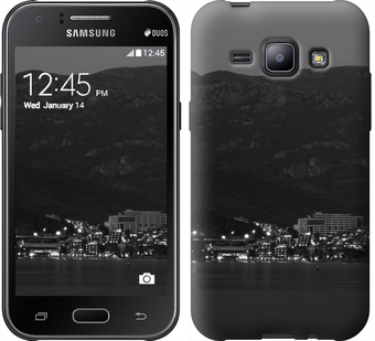 

Чохол Ніч на березі на Samsung Galaxy J1 J100H 439433