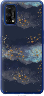 

Чехол Ночь золотые звезды для Realme 7 Pro 1406394