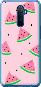 Чехол Розовый арбуз для Realme X2 Pro