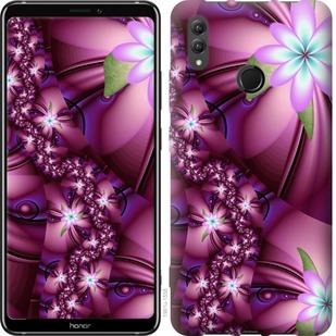 

Чехол Цветочная мозаика для Huawei Honor Note 10 668749