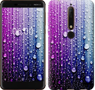 

Чехол Капли воды для Nokia 6.1 688435