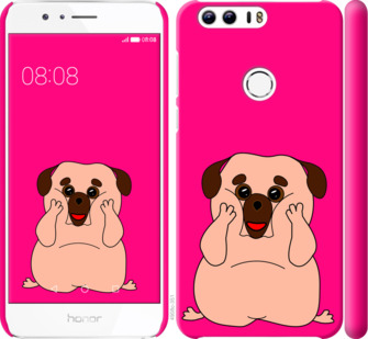 

Чохол Веселий мопс на Huawei Honor 8 928606