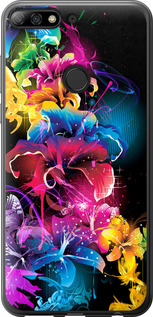 

Чохол Абстрактні квіти для Huawei Y7 Prime (2018) 1634280