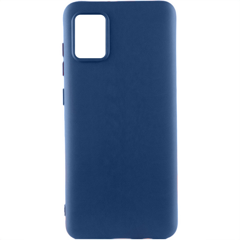 Чохол Silicone Cover Lakshmi (AA) на Samsung Galaxy A31 (Синій / Navy Blue)