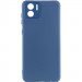 Чохол Silicone Cover Lakshmi Full Camera (AA) на Xiaomi Redmi A1 / A2 (Синій / Navy Blue)