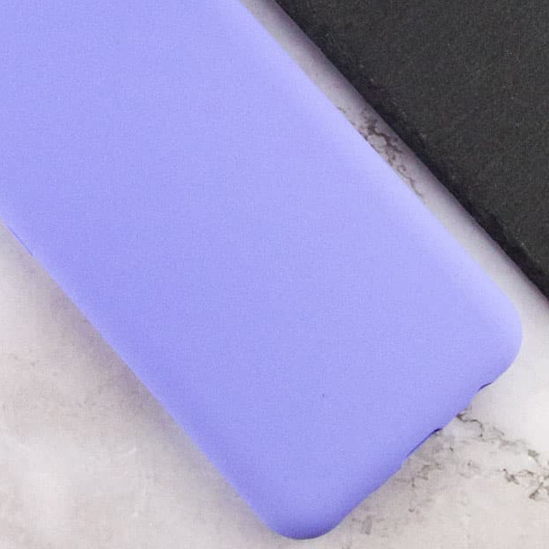 Фото Чехол TPU GETMAN Liquid Silk Full Camera для Samsung Galaxy A06 (Сиреневый / Dasheen) в магазине vchehle.ua