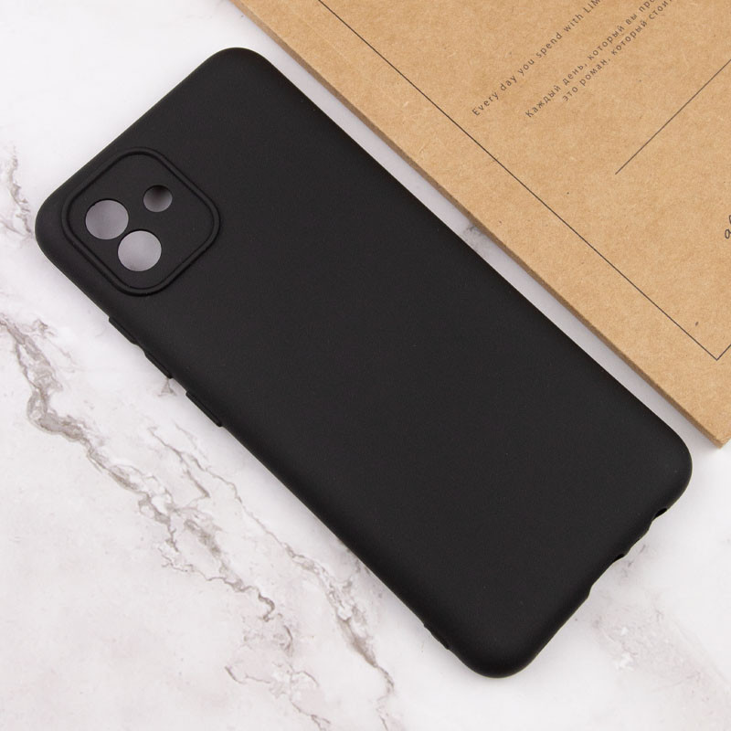 Чехол Silicone Cover Lakshmi Full Camera (A) для Samsung Galaxy A04e (Черный / Black) в магазине vchehle.ua