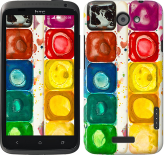 

Чохол Палітра фарб на HTC One X+ 549757