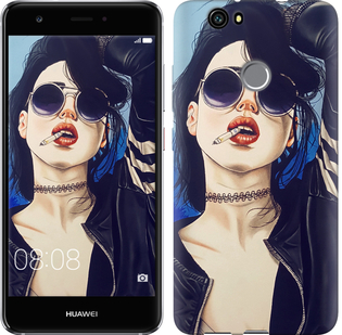 

Чехол Девушка на стиле для Huawei Nova 643905