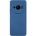 Чехол TPU GETMAN Liquid Silk Full Camera для Xiaomi Redmi A3 (Синий / Navy Blue)