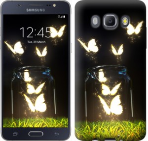 Чехол Бабочки для Samsung Galaxy J5 (2016) J510H