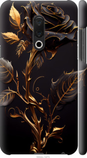 Чохол Троянда 3 на Meizu 15 Plus