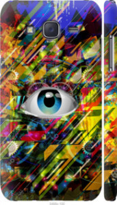 Чехол Абстрактный глаз для Samsung Galaxy J5 (2015) J500H