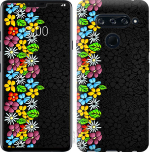 

Чохол квітковий орнамент на HTC U12 Plus 780642
