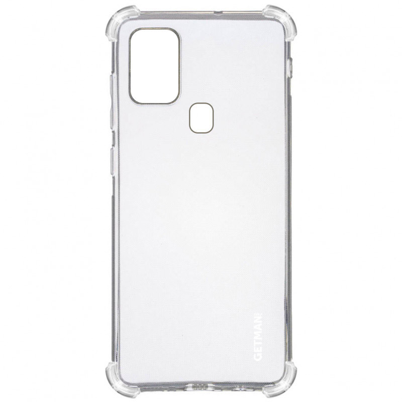 TPU чехол GETMAN Ease logo усиленные углы для Samsung Galaxy A21s