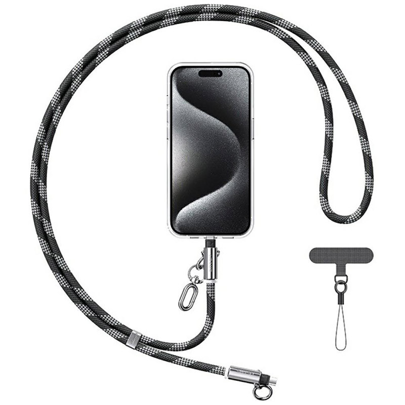 Дата кабель-шнурок Usams US-SJ746 Type-C to Lightning 30W (1.2m) (Black)