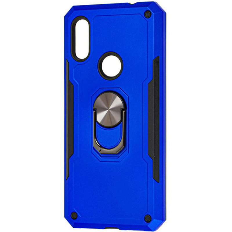 

Ударостійкий чохол SG Ring Color магнітний тримач для Samsung Galaxy A20 A205F (Синій) 718378
