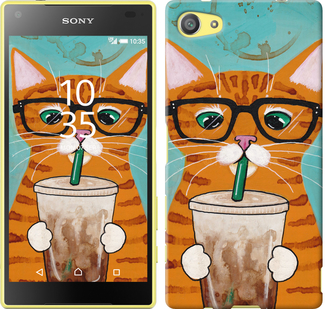 

Чехол Зеленоглазый кот в очках для Sony Xperia Z5 Compact E5823 625307