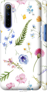 

Чехол Цветочный фон v2 для Realme 6 1440413
