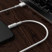 Фото Дата кабель Borofone BX1 EzSync USB to Type-C (1m) (Белый) на vchehle.ua
