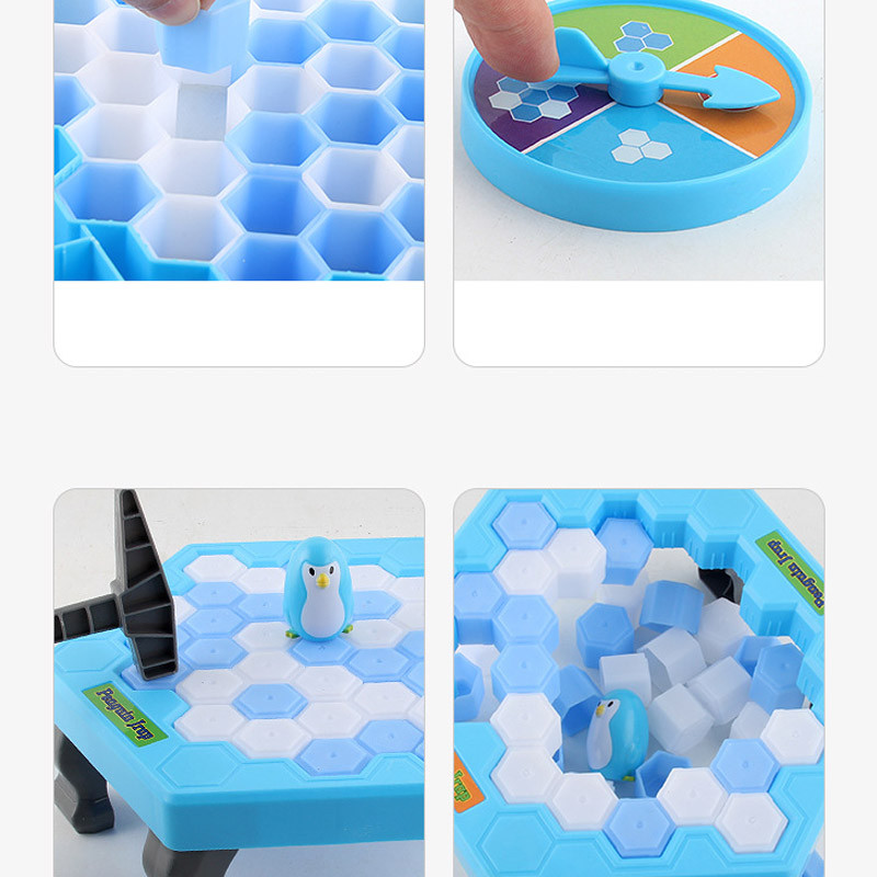Купить Настольная интерактивная игра Ummi 61788 Penguin Trap (Blue) на vchehle.ua